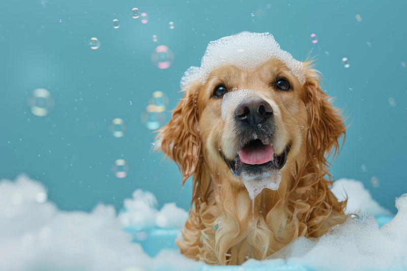 Dog Bathing