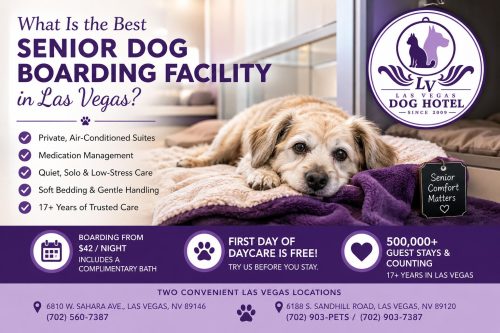 Senior Dog Boarding
