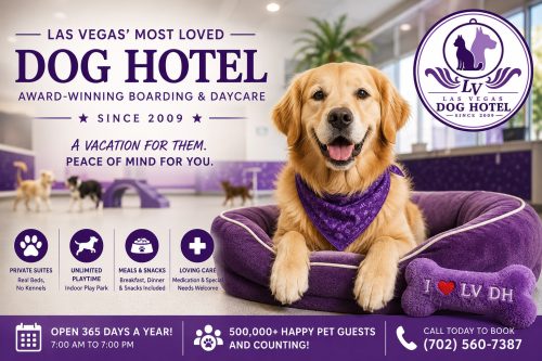 LV Dog Hotel Is a Dog’s Best Friend