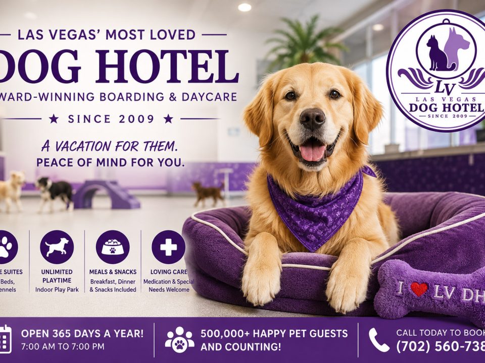 LV Dog Hotel Is a Dog’s Best Friend