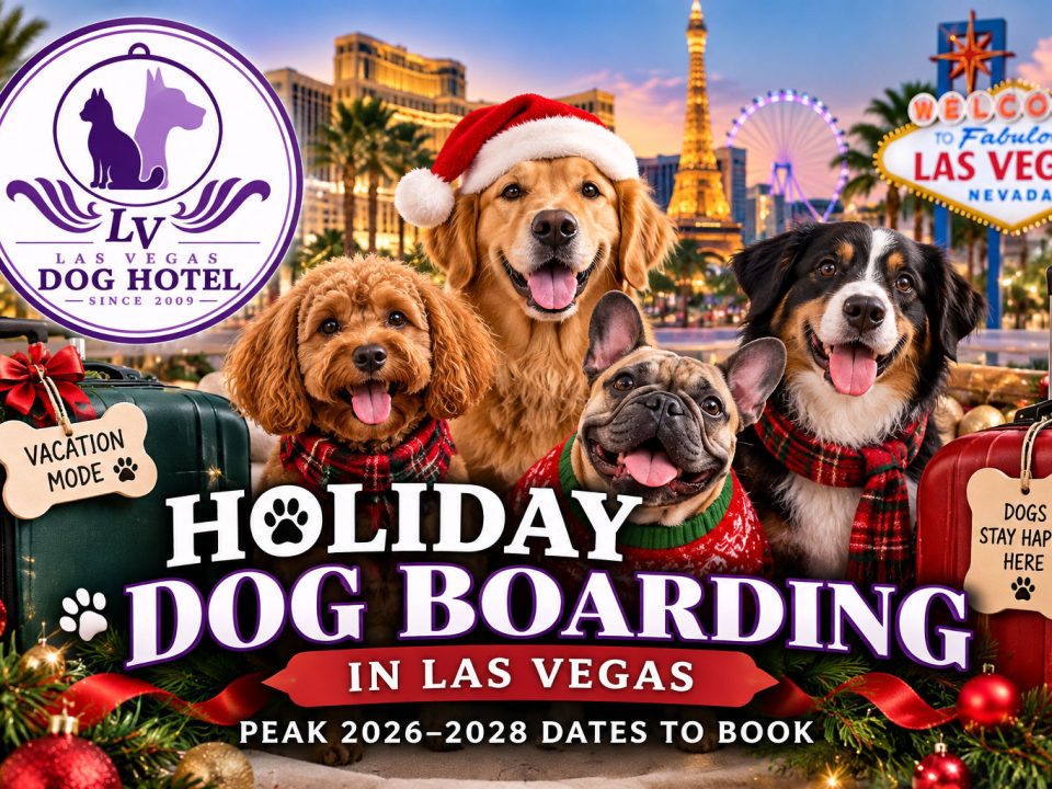 Holiday Dog Boarding in Las Vegas